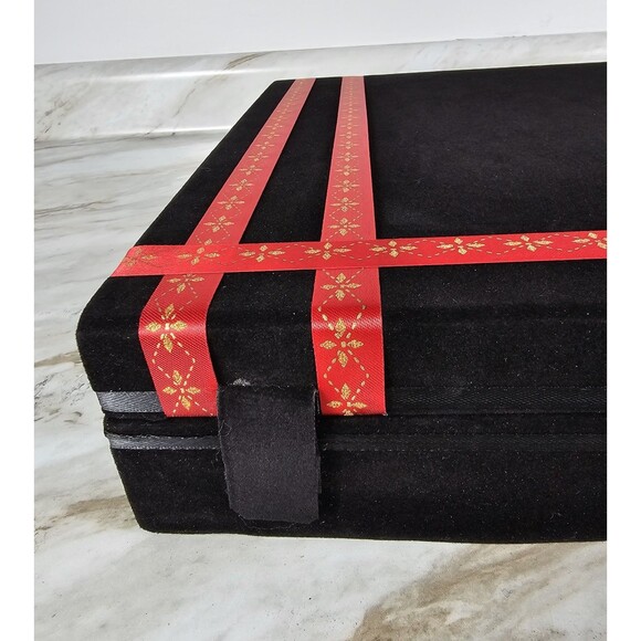 12" Marble Chess set, storage box, black/white, Christmas, Holiday Gift edition - Picture 13 of 16